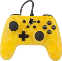 POWER A Officially Licensed Nintendo: Wired Controller Pikachu Silhouette (Switch), YELLOW