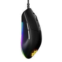 STEELSERIES RIVAL 3 GAMING MOUSE , BLACK
