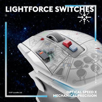 LOGITECH G502 X PLUS GAMING MOUSE, RGB GAMING MOUSE, HYBRID SWITCHES,  HERO 25K, MILLENNIUM FALCON