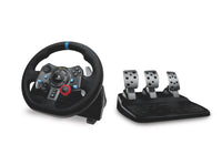 LOGITECH G29 DRIVING FORCE RACING WHEEL WITH PEDALS FOR PLAYSTATION, BLACK