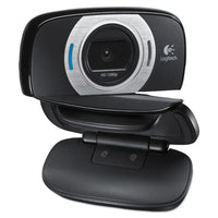 Logitech C615 Portable HD webcam, Consumer, 1-YEAR, Black