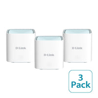 D-LINK EAGLE PRO AI WIFI 6 AX1500 MESH SYSTEM M15 3 PACK, WHITE