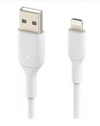 BELKIN BOOST CHARGE  LIGHTNING TO USBA CABLE 3.28 FT. (1 M), WHITE