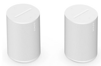 SONOS 2 PACK  ERA 100 VOICE-CONTROLLED WIRELESS SMART SPEAKERS WITH BLUETOOTH, WHITE