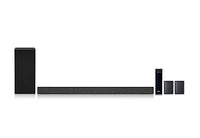 LG  7.1 CHANNEL HIGH RES AUDIO SOUND BAR WITH REAR SPEAKER KIT (RENEWED), BLA, 3RD PARTY REFURBISHED