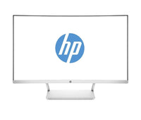 HP Z4N74AA, 27"FHD CURVED,HDMI,DISPLAYPORT, WHITE, FACTORY REFURBISHED