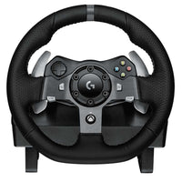 LOGITECH G920  DRIVING FORCE WHEELS AND PEDALS, BLACK