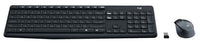 Logitech MK295 Silent Wireless Combo Mause and Keyboard, Black,Spanish Keyboard Layout