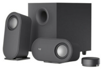 Logitech Z407 Bluetooth computer speakers with subwoofer and wireless control, Black