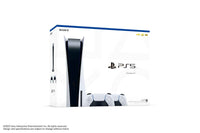 SONY PLAYSTATION 5 DISC,DOUBLE PACK EDITION,JAPANESE SPECS, WHITE
