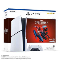 SONY PS5 SLIM CFIJ-10020,SPIDERMAN 2,JP SPECS,GAME TO BE REDEEMED WITH JAPANESE PROFILE, WHITE