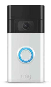 Ring Video Doorbell (2020 Release), USA (TWO PIN FLAT), 1-YEAR, White