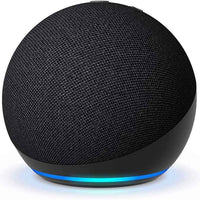 Amazon - Echo Dot (5th Gen)  Charcoal,Damage Box