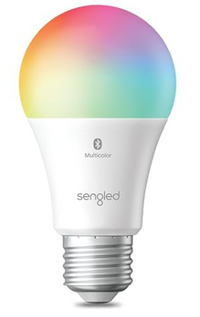 Sengled Smart Bluetooth Mesh LED A19 Bulb, 1-YEAR, White