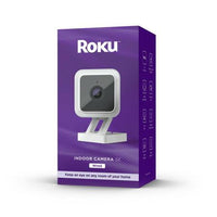 ROKU SMART HOME INDOOR CAMERA SE WIFI WITH MOTION & SOUND DETECTION, WHITE