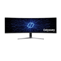 SAMSUNG 49INCH ODYSSEY CRG9 QLED 5120X1440 GAMING MONITOR (CHARCOAL , CERTIFIED, FACTORY REFURBISHED
