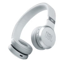 JBL LIVE 460NC WIRELESS ON-EAR NOISE CANCELING HEADPHONES - WHITE, WHITE