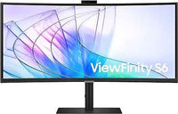 SAMSUNG  34 VIEWFINITY S65VC SERIES ULTRAWIDE QHD CURVED MONITOR, BUILT-IN FHD, FACTORY REFURBISHED