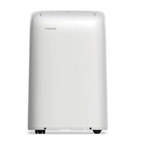 TOSHIBA 10,000 BTU PORTABLE AC WITH DEHUMIDIFIER FUNCTION AND REMOTE CONTROL IN, FACTORY REFURBISHED