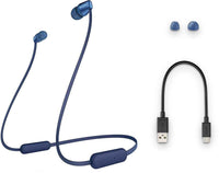 SONY INTERN HEADPHONES WIRELESS WI-C310, BLUE