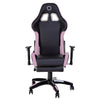 Nibio Destroyer Pink PU Gaming Recliner Chair, Special Armrest and Footrest