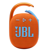 JBL CLIP 4 Portable Bluetooth Speaker (Orange), Caribbean
