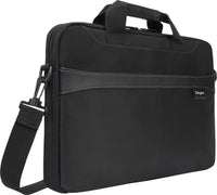 Targus 15.6" Business Casual Slim Briefcase, Black