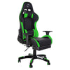 Nibio Destroyer Green PU Gaming Recliner Chair, Special Armrest and Footrest