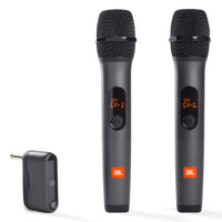 JBL Wireless Two Microphone System with Dual-Channel Receiver, Caribbean