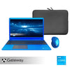 Gateway 15.6"FHD with Carrying Case,Wireless Mouse,i3-1115G4 ,4GB, 128GB SSD,W11,Blue