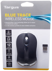 TARGUS MOUSE WIRELESS BLUE TRACE