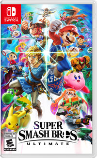 Nintendo Switch Super Smash Bros Ultimate Video Game, 2018 Edition