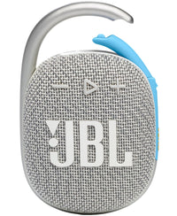 JBL CLIP 4 PORTABLE BLUETOOTH SPEAKER, WHITE