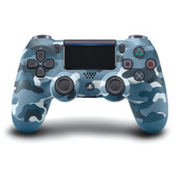 SONY PS4 DUALSHOCK 4 WIRELESS CONTROLLER, BLUE-CAMO, FACTORY REFURBISHED