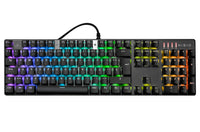 Nibio MK500 Impact, Wired Mechnical Keyboard, RGB with Blue switch, English KB