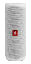 JBL Flip 5 Waterproof Bluetooth Speaker (Steel White), Caribbean