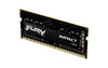 KINGSTON 8GB 3200MHZ DDR4 CL20 SODIMM FURYIMPACT , BLACK