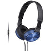 SONY MDRZX310APLZUC Series Stereo Headset, BLUE