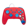 POWER A Officially Licensed Nintendo: Enhanced Wired Controller - Woo-hoo! Mario (Switch), RED