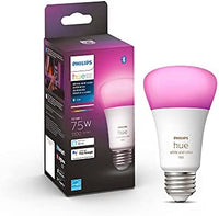 Philips Hue Hue White and Color Ambiance A19 LED Starter Kit - Multicolor, model number 471960