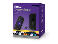 Roku Premiere 4K Streaming Media Player Black